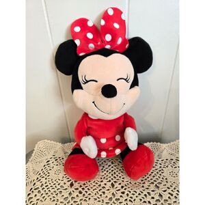Ty Classic Minnie Mouse Plush Toy In Beautiful Preowned Condition - No Tag